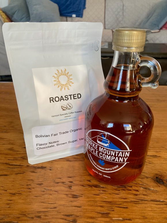 Coffee and Maple Syrup Gift Set